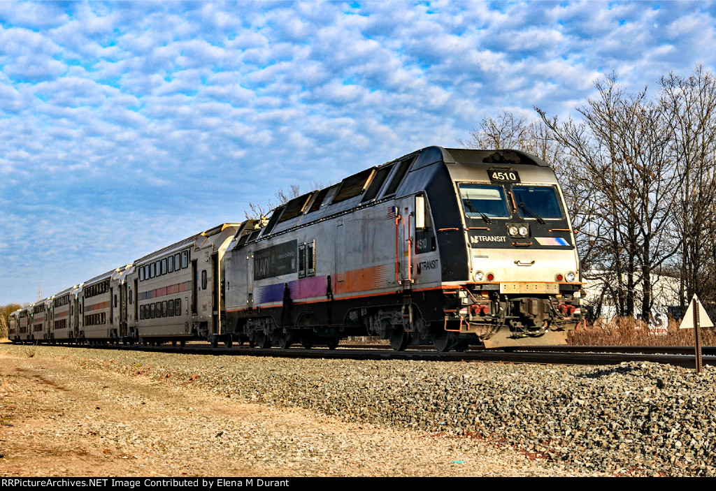 NJT 4510 on train 5440